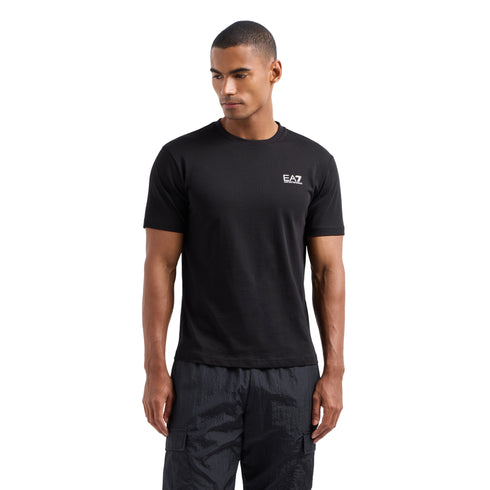 T-shirt Uomo Sporty Core Identity, in puro cotone, a maniche corte